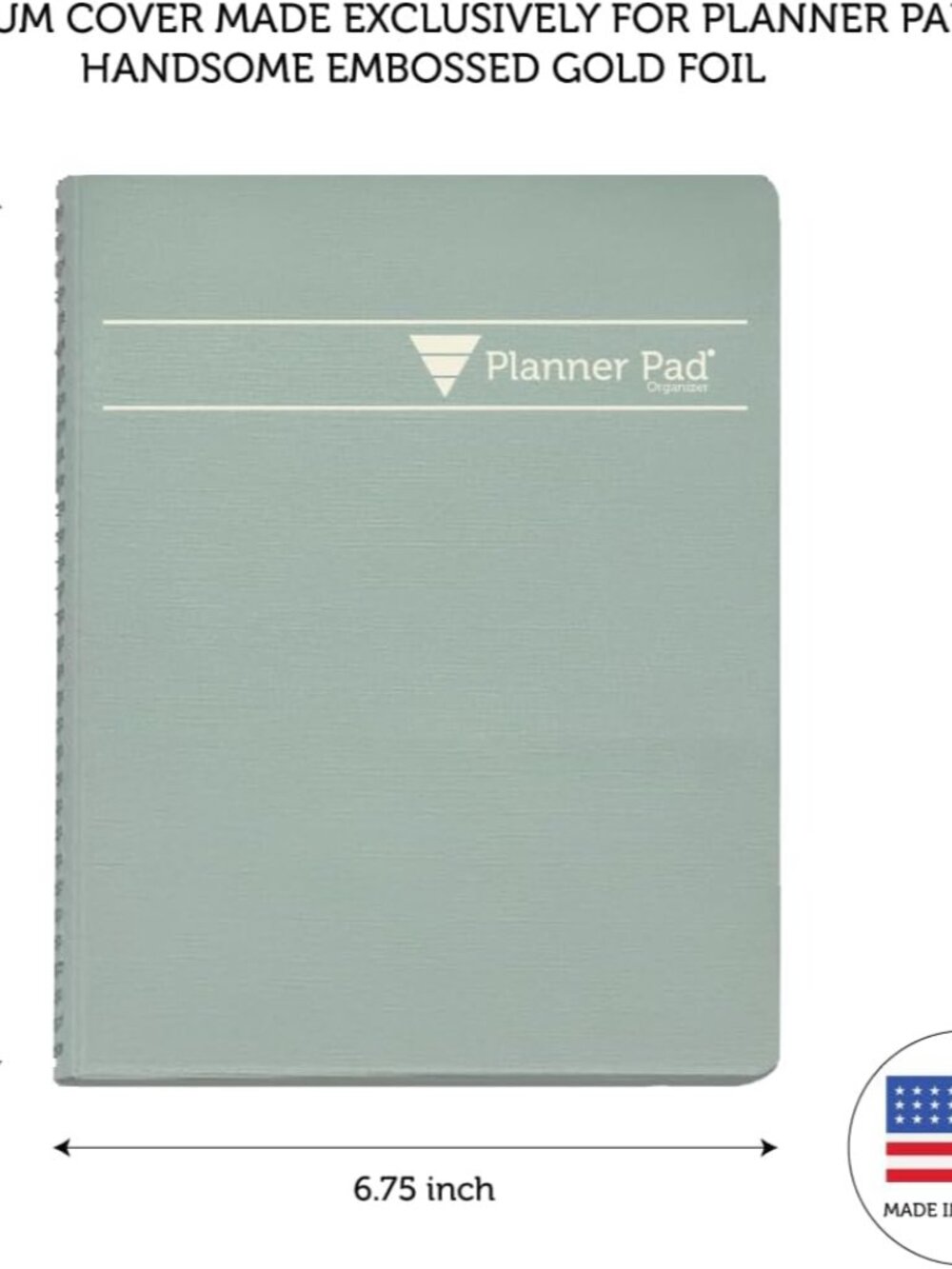 Spiral Bound January-December 2026/ Calendar Year 6 3/4" x 8 1/2" Medium 3-Tier - Picture 2 of 6